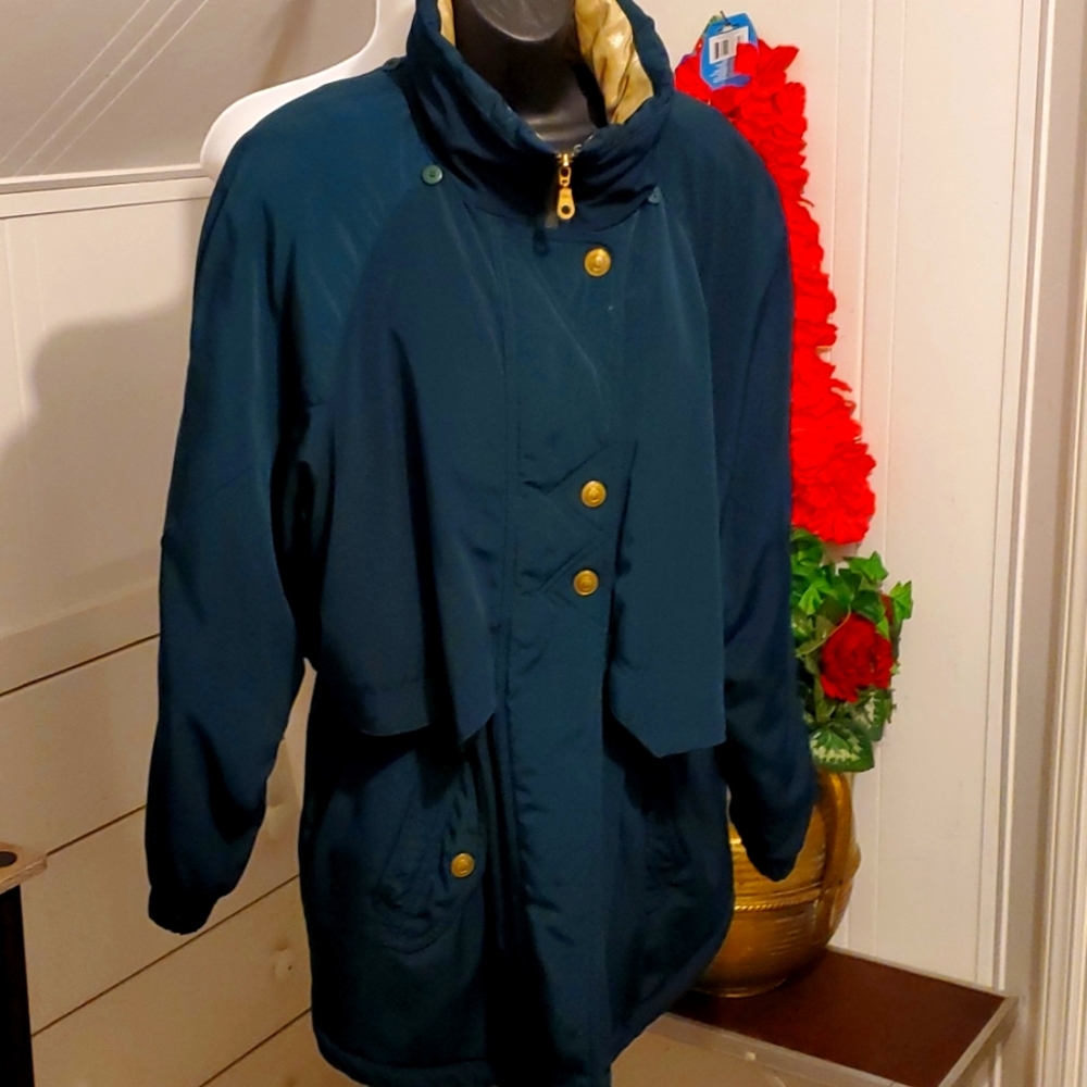 Basic Edition Hunter Green Winter Jacket Szl - image 1